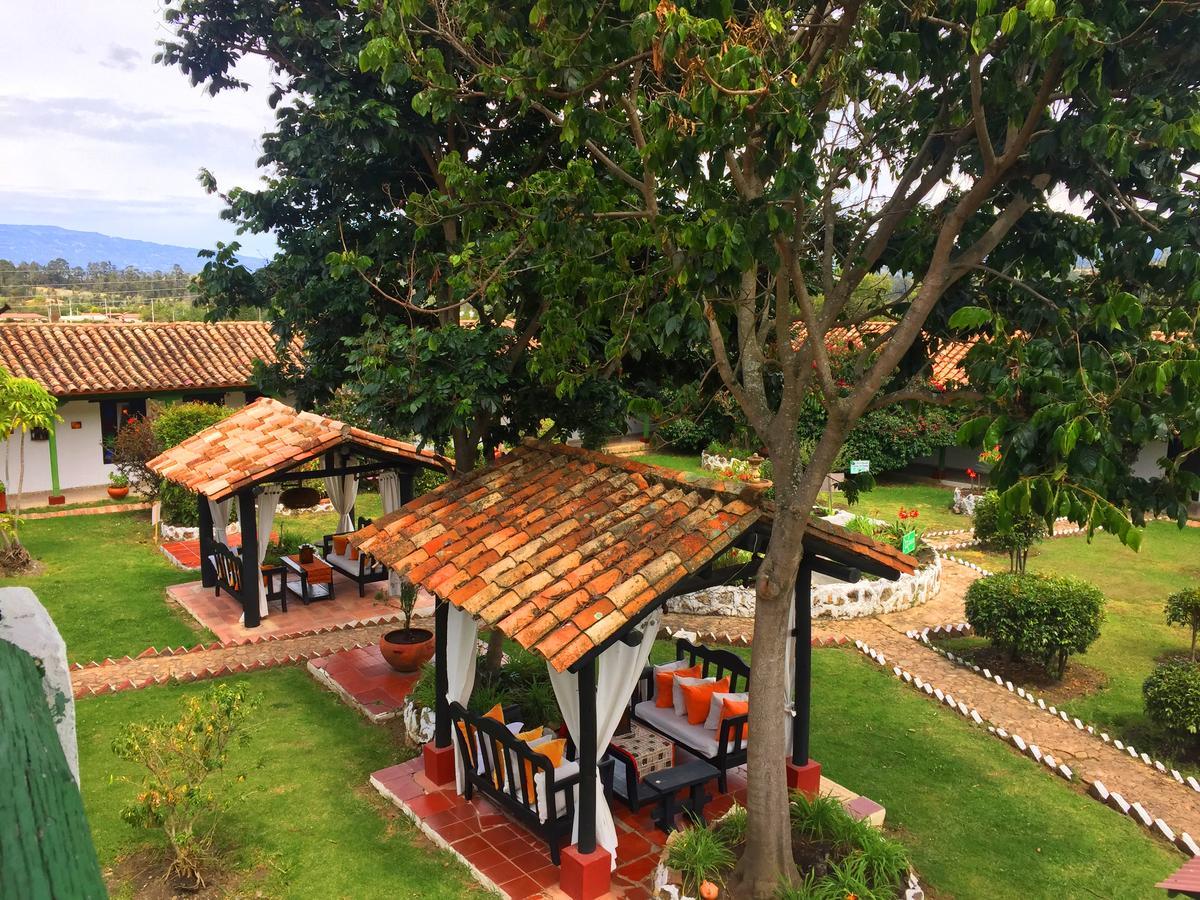 Hotel Boutique Iguaque Campestre Spa & Ecolodge Villa de Leyva Eksteriør bilde