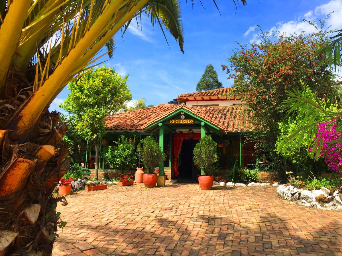Hotel Boutique Iguaque Campestre Spa & Ecolodge Villa de Leyva Eksteriør bilde